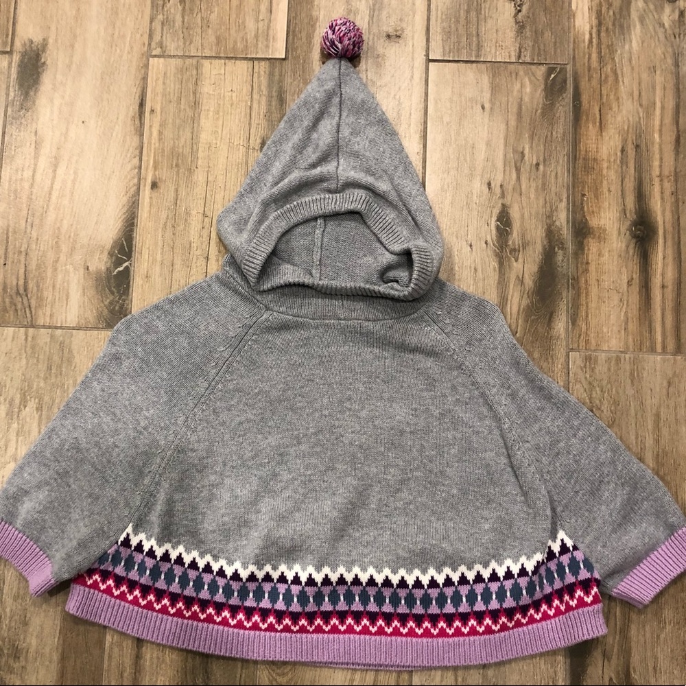 Toddler Girls Gymboree poncho